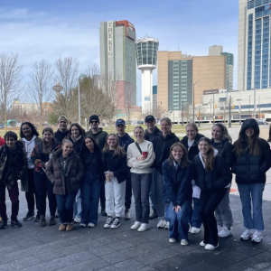 Geography and Tourism Studies students in Advanced Topics in Planning and Community Development in Niagara Falls, ON